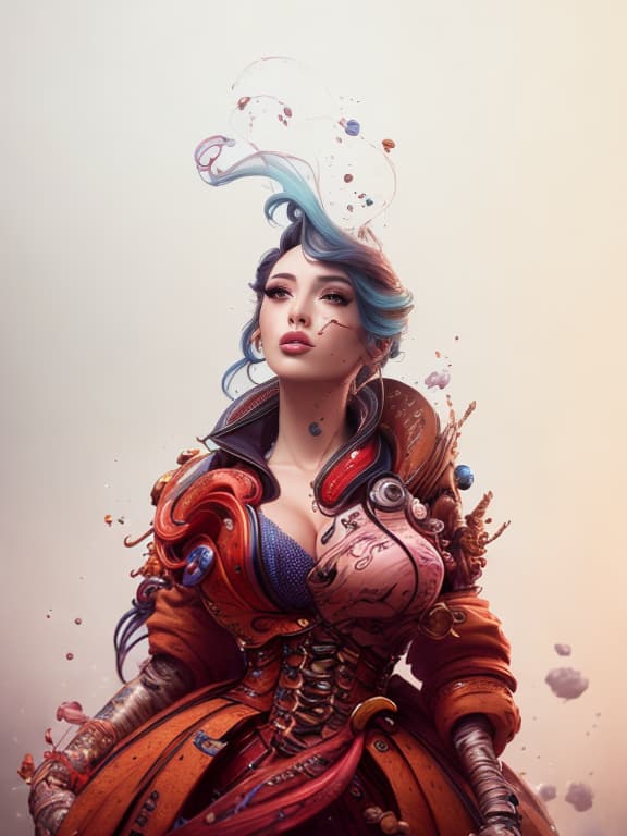  photo of gorgeous female, attractive, (((style of alberto seveso))), looking at viewer, portrait, photography, detailed skin, realistic, photo-realistic, 8k, highly detailed, full length frame, High detail RAW color art, diffused soft lighting, shallow depth of field, sharp focus, hyperrealism, cinematic lighting, cloudport