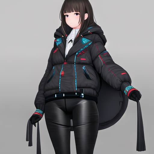  cute girl standing in her, ultra realistic, 8k, best quality