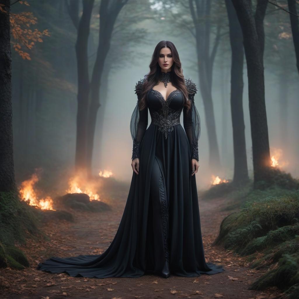  Dark Fantasy, рыцарь hyperrealistic, full body, detailed clothing, highly detailed, cinematic lighting, stunningly beautiful, intricate, sharp focus, f/1. 8, 85mm, (centered image composition), (professionally color graded), ((bright soft diffused light)), volumetric fog, trending on instagram, trending on tumblr, HDR 4K, 8K