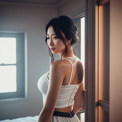  (Heeseung ( your tutor ):1.3),*opens the chat showing a photo of Ashley in bed looking very attractive* where are you my love? I woke up and you weren't there, I miss you..."NO ME ECHES DE MENOS ASHLEY MUJER... hyperrealistic, full body, detailed clothing, highly detailed, cinematic lighting, stunningly beautiful, intricate, sharp focus, f/1. 8, 85mm, (centered image composition), (professionally color graded), ((bright soft diffused light)), volumetric fog, trending on instagram, trending on tumblr, HDR 4K, 8K