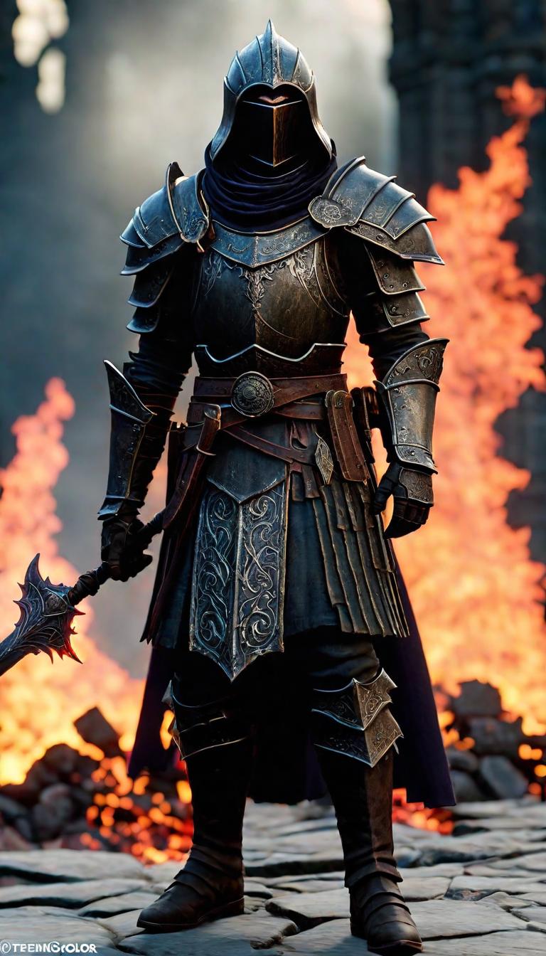  Professional 3D model of Soul of Cinder in Dark Souls 3 . Rendered with Octane, the model is highly detailed,dramatic lighting. hyperrealistic, full body, detailed clothing, highly detailed, cinematic lighting, stunningly beautiful, intricate, sharp focus, f/1. 8, 85mm, (centered image composition), (professionally color graded), ((bright soft diffused light)), volumetric fog, trending on instagram, trending on tumblr, HDR 4K, 8K