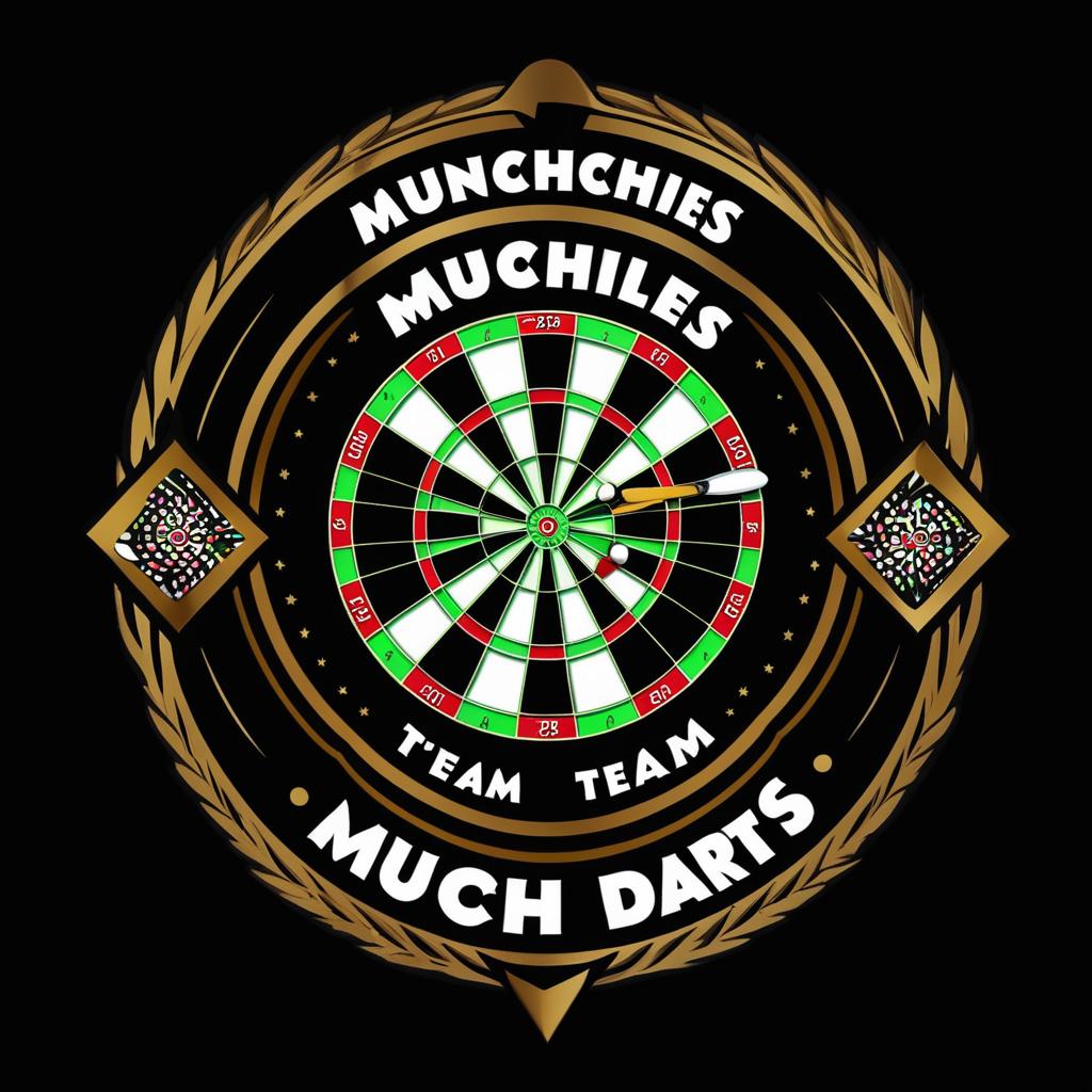  Logo, Munchies Darts Team