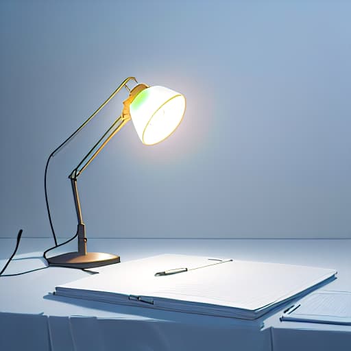  (Create a professional and vibrant illustration of a business owner’s workspace where the main elements include a modern, glowing light bulb and a course cover displayed on a laptop screen. The scene should feel clean, minimalistic, and engaging, resonating with business owners. Workspace Setting: A clean, minimalistic desk with a laptop open, showing a course cover titled "Beacons Mastery Course: Converting Ideas into Income". Additional elements like a coffee cup, stationery, and scattered documents. Background featuring a subtle gradient to add depth without cluttering the visual. Light Bulb: A modern, stylized light bulb hanging above the desk with a soft glow effect, symbolizing brilliant ideas and insights. Business Owner Depicti hyperrealistic, full body, detailed clothing, highly detailed, cinematic lighting, stunningly beautiful, intricate, sharp focus, f/1. 8, 85mm, (centered image composition), (professionally color graded), ((bright soft diffused light)), volumetric fog, trending on instagram, trending on tumblr, HDR 4K, 8K