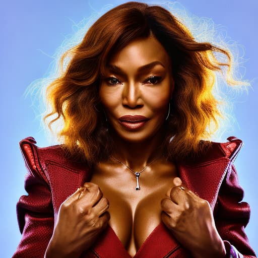 portrait+ style angela bassett queer face