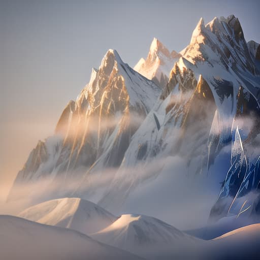  Mountain Majesty hyperrealistic, full body, detailed clothing, highly detailed, cinematic lighting, stunningly beautiful, intricate, sharp focus, f/1. 8, 85mm, (centered image composition), (professionally color graded), ((bright soft diffused light)), volumetric fog, trending on instagram, trending on tumblr, HDR 4K, 8K