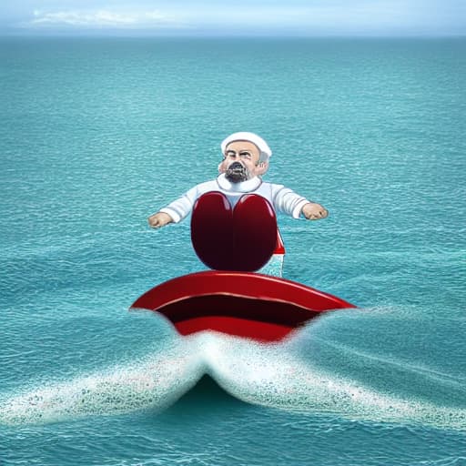  presidente Lula voando mar
