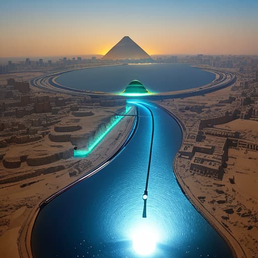  Egypt UFO many people watch,