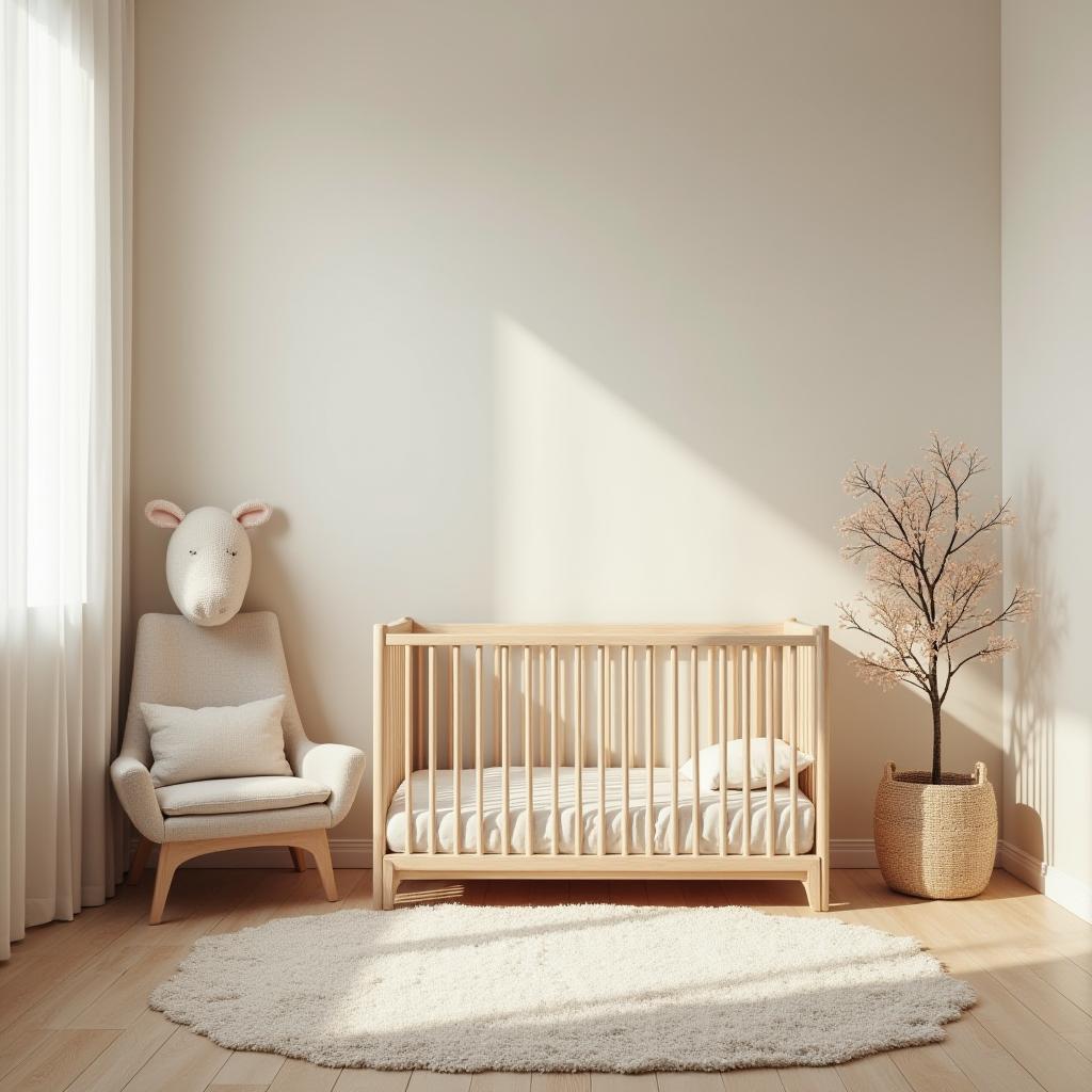  editorial photography of children room: nursery nurturing space for infants