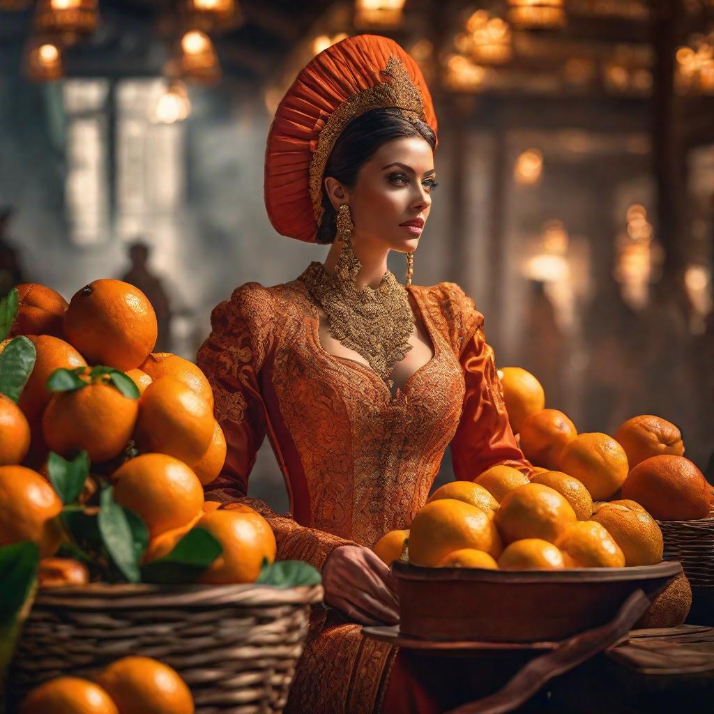  dulce de mermelada sabor a naranja hyperrealistic, full body, detailed clothing, highly detailed, cinematic lighting, stunningly beautiful, intricate, sharp focus, f/1. 8, 85mm, (centered image composition), (professionally color graded), ((bright soft diffused light)), volumetric fog, trending on instagram, trending on tumblr, HDR 4K, 8K