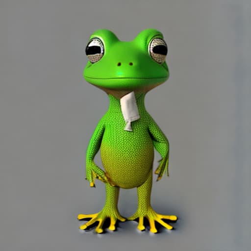 redshift style Please use AI to generate a frog in a cool pose that bears some resemblance to Danny Zucko from the movie 'Grease'. The frog should adopt a confident posture that exudes coolness and nonchalance, similar to Danny Zucko. Please have the frog appear in a relaxed but striking pose, characteristic of Danny Zucko. You have the freedom to customize the overall look of the frog, but it would be great if the frog could have some of Danny Zucko's signature characteristics, such as his hairstyle or a reference to his clothing. For inspiration, you could look to Danny Zucko's distinctive hairstyle, leather clothing, or confident demeanor. Please note that the frog should still be recognizable as a frog. I'll leave it up to your creativity as to how yo