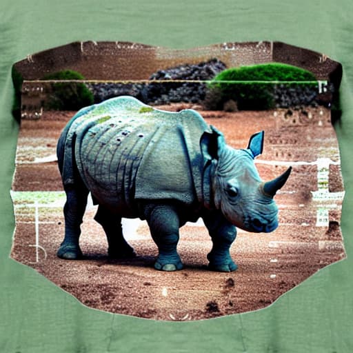  A rhinoceros breaks the world