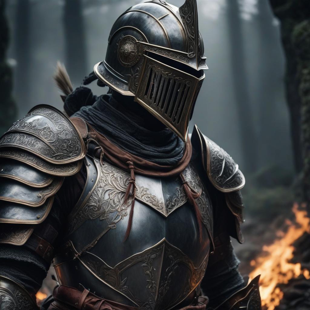  fantasy armor helmet, dark souls, fantasy armor, dark fantasy, high quality hyperrealistic, full body, detailed clothing, highly detailed, cinematic lighting, stunningly beautiful, intricate, sharp focus, f/1. 8, 85mm, (centered image composition), (professionally color graded), ((bright soft diffused light)), volumetric fog, trending on instagram, trending on tumblr, HDR 4K, 8K