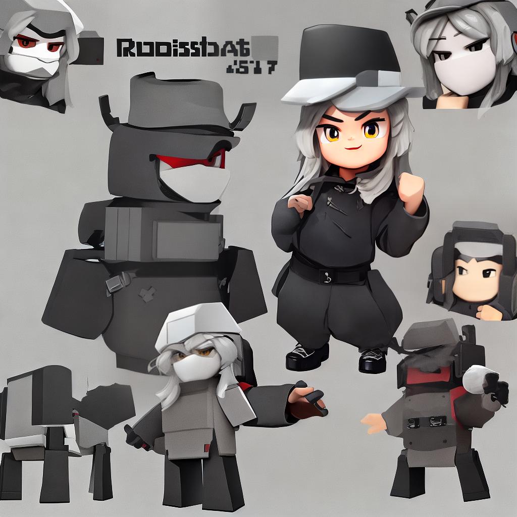  masterpiece, best quality, Roblox Character
