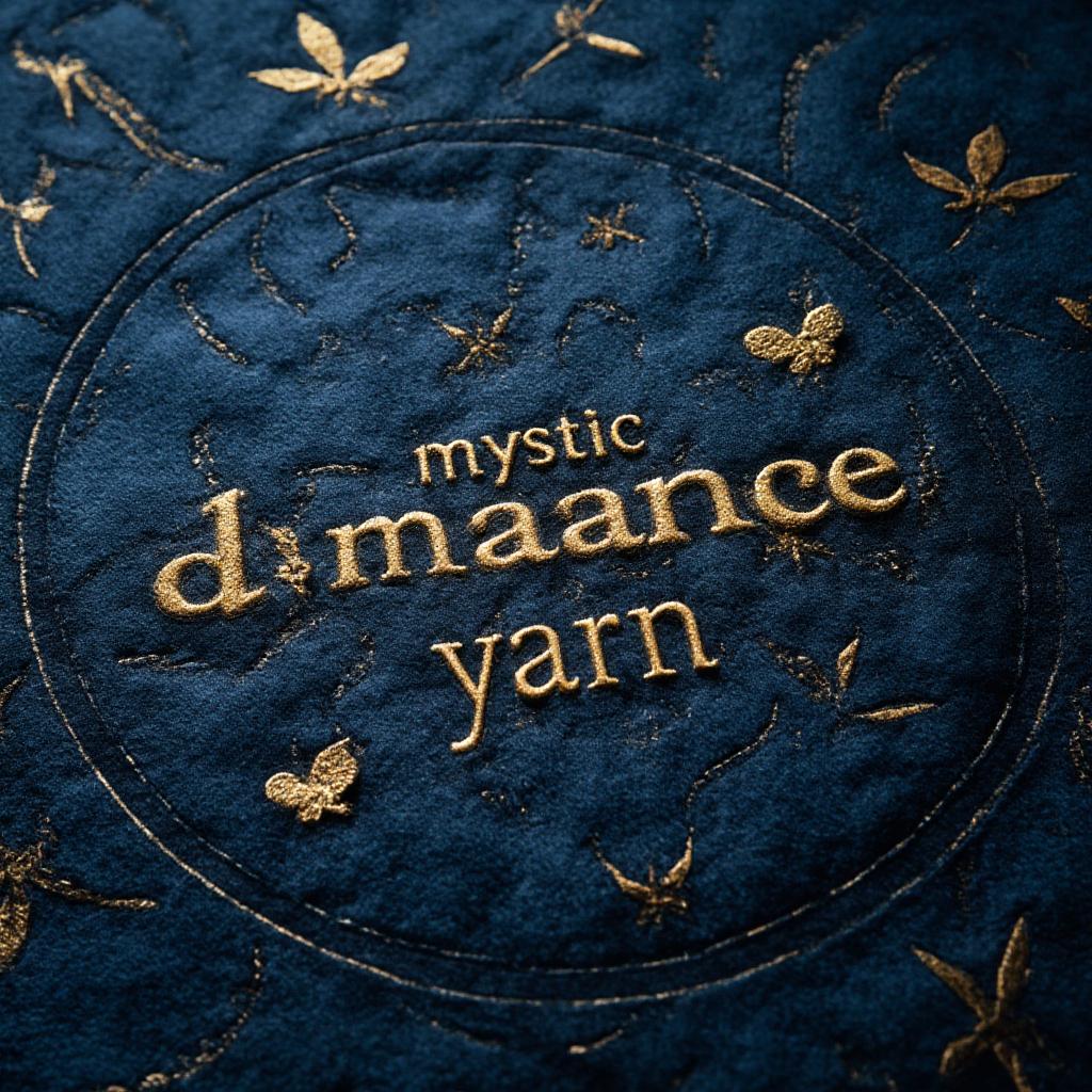  detail, photo, cinscene, dreamwalking a fantastic yarn logo of text "mystic in enhanceai"