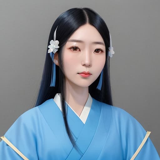  Naoko is Japanese. She has long black shoulder-length hair, fair skin, regular facial features, and likes to clip her hair with blue hairpins, revealing one small ear. Her eyes are deep black. Naoko is slim, medium height, and has an elegant manner, giving people a gentle, reserved impression.