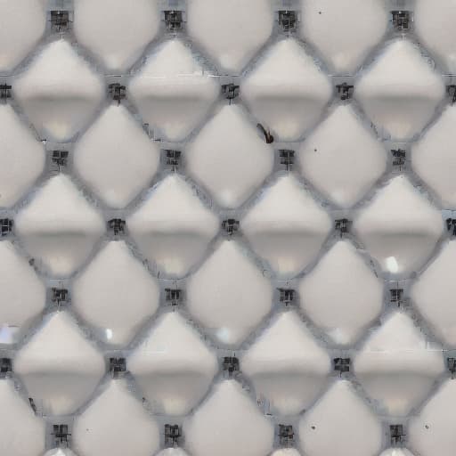  three-dimensional tile pattern symmetry large protruding pyramid gray concrete