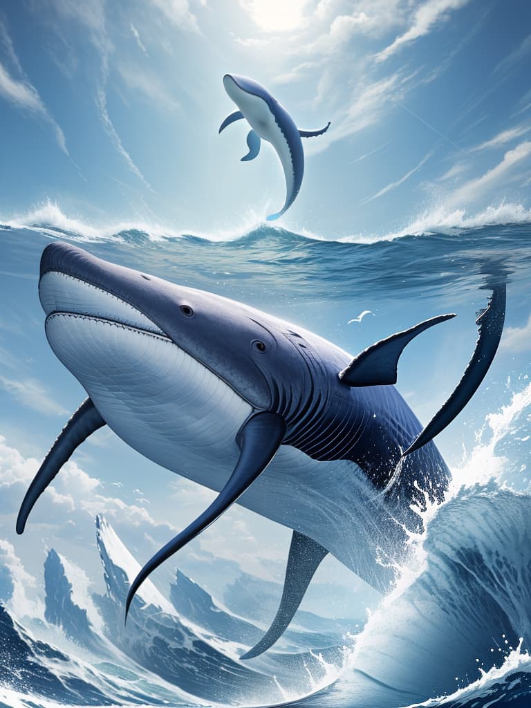  Shach whale, real, masterpiece, best quality,8k,ultra detailed,high resolution,an extremely delicate and beautiful,hyper detail