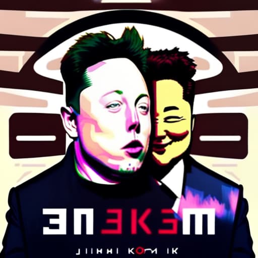 estilovintedois elon musk whit Kim Jon kun