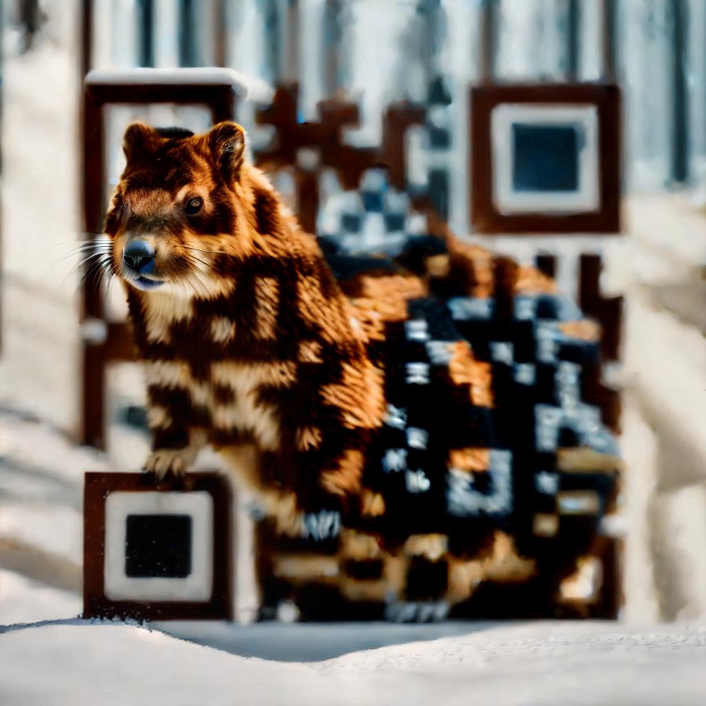 a brown bear on a street, blurry forrest background, best quality, ultrahigh resolution, highly detailed, (sharp focus), masterpiece, (centered image composition), (professionally color graded), ((bright soft diffused light)), trending on instagram, trending on tumblr, HDR 4K
