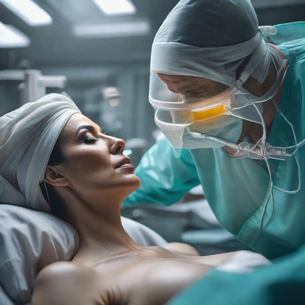  What is a cesarean section like? hyperrealistic, full body, detailed clothing, highly detailed, cinematic lighting, stunningly beautiful, intricate, sharp focus, f/1. 8, 85mm, (centered image composition), (professionally color graded), ((bright soft diffused light)), volumetric fog, trending on instagram, trending on tumblr, HDR 4K, 8K