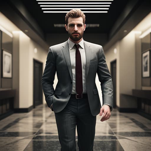  as a cinematic render, The Best business leader