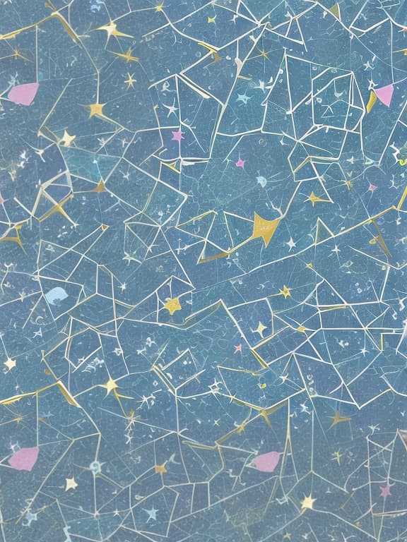  Cute gemstone wallpaper with musical notes and sparkling stars