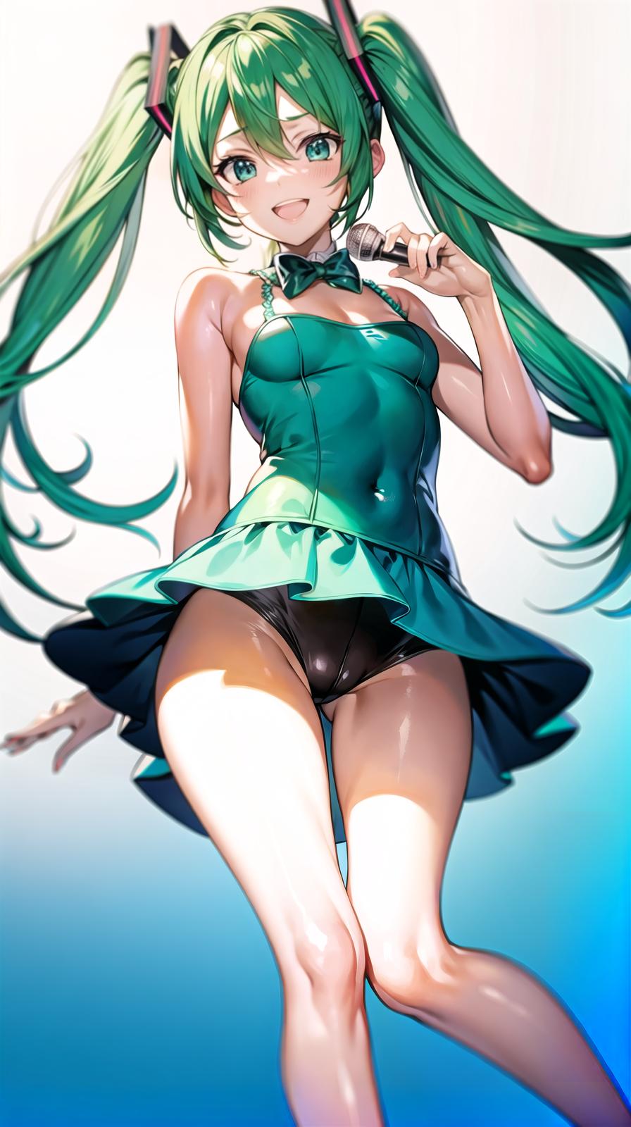  master piece , best quality,Miku Hatsune,sing