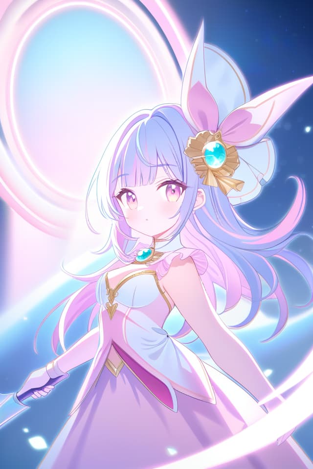  Magical Girl, ((Holding A Long Spear with Both Hands: 1.6, Aiming at Viewer: 1.6, Infant Body Shape: 1.6)) Magic Effect)), Pastel Style, Absurdres, masterpieces, ultimate quality, official art, beauty, environmental lighting, detailed skin texture, best shadow, very detailed, very detailed, colorful, 8k Wallpaper, Raw Photoristic Detailed, Dutch Angle, 💩, 💩, 💩 , 💩, hyperrealistic, full body, detailed clothing, highly detailed, cinematic lighting, stunningly beautiful, intricate, sharp focus, f/1. 8, 85mm, (centered image composition), (professionally color graded), ((bright soft diffused light)), volumetric fog, trending on instagram, trending on tumblr, HDR 4K, 8K