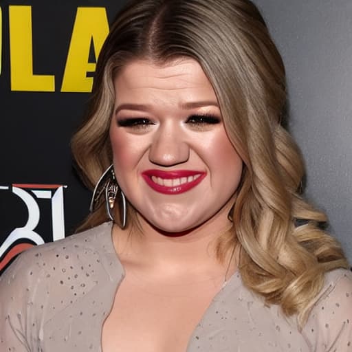  kelly clarkson queer face