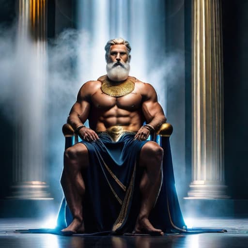  ZEUS: Upholding Self-Custody in Decentralized Finance hyperrealistic, full body, detailed clothing, highly detailed, cinematic lighting, stunningly beautiful, intricate, sharp focus, f/1. 8, 85mm, (centered image composition), (professionally color graded), ((bright soft diffused light)), volumetric fog, trending on instagram, trending on tumblr, HDR 4K, 8K