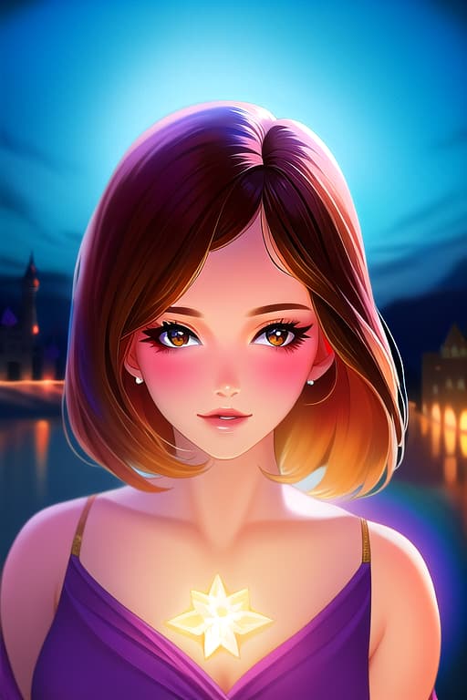  (:1.4), :1.4 , Beautiful lady in castle, at night, stars, castle backRealistic, mature women, Brown hair, brown eyes, parted lips, blush, curvy body, short dress, night, view all shape, nightgown,big s, masterpiece, (detailed face), (detailed clothes), f/1.4, ISO 200, 1/160s, 4K, unedited, symmetrical balance, in-frame, masterpiece, perfect lighting, (beautiful face), (detailed face), (detailed clothes), 1 , (woman), 4K, ultrarealistic, unedited, symmetrical balance, in-frame