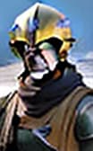  masterpiece, best quality, solo, 1boy, male focus, helmet, scar, scarf, yellow scarf, looking at viewer, armor, upper body, sallet helmet, 2scars across lips