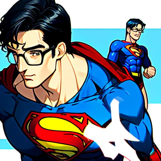  superman e Clark kent