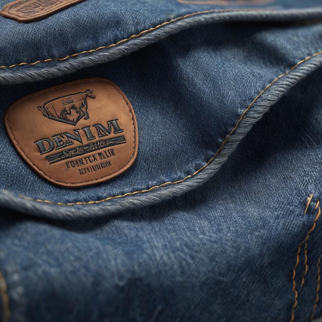  Sketch of a denim bag sewing workshop logo. hyperrealistic, full body, detailed clothing, highly detailed, cinematic lighting, stunningly beautiful, intricate, sharp focus, f/1. 8, 85mm, (centered image composition), (professionally color graded), ((bright soft diffused light)), volumetric fog, trending on instagram, trending on tumblr, HDR 4K, 8K