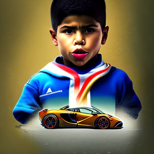 estilovintedois columbian boy eating a McLaren