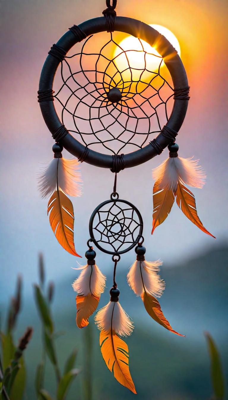  Professional 3D model of a dreamcatcher or other spiritual symbol. Simple, powerful, black or grey lines on a light, solid color background. . Rendered with Octane, the model is highly detailed,dramatic lighting. hyperrealistic, full body, detailed clothing, highly detailed, cinematic lighting, stunningly beautiful, intricate, sharp focus, f/1. 8, 85mm, (centered image composition), (professionally color graded), ((bright soft diffused light)), volumetric fog, trending on instagram, trending on tumblr, HDR 4K, 8K