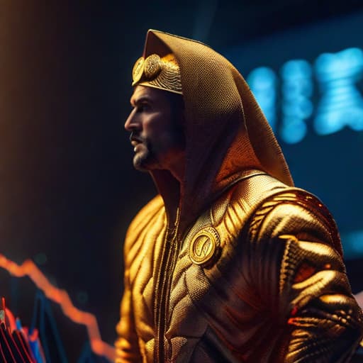  Bitcoin's Battle at 50-Day SMA: Stuck in Range-Bound Trading hyperrealistic, full body, detailed clothing, highly detailed, cinematic lighting, stunningly beautiful, intricate, sharp focus, f/1. 8, 85mm, (centered image composition), (professionally color graded), ((bright soft diffused light)), volumetric fog, trending on instagram, trending on tumblr, HDR 4K, 8K