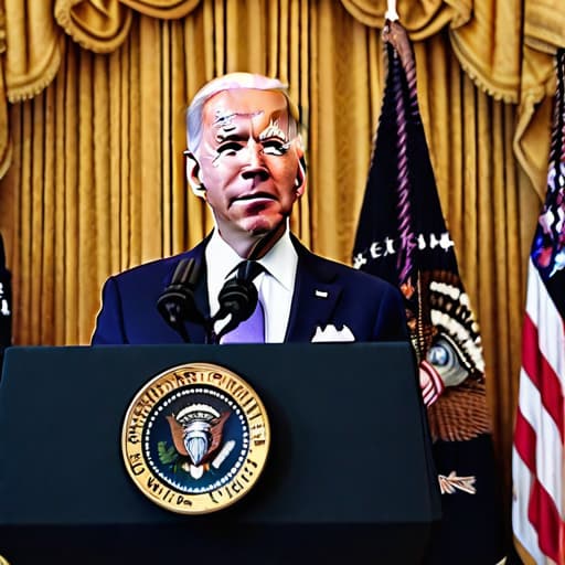  President Biden Vows Veto on House Resolution Addressing SEC Crypto Policy hyperrealistic, full body, detailed clothing, highly detailed, cinematic lighting, stunningly beautiful, intricate, sharp focus, f/1. 8, 85mm, (centered image composition), (professionally color graded), ((bright soft diffused light)), volumetric fog, trending on instagram, trending on tumblr, HDR 4K, 8K