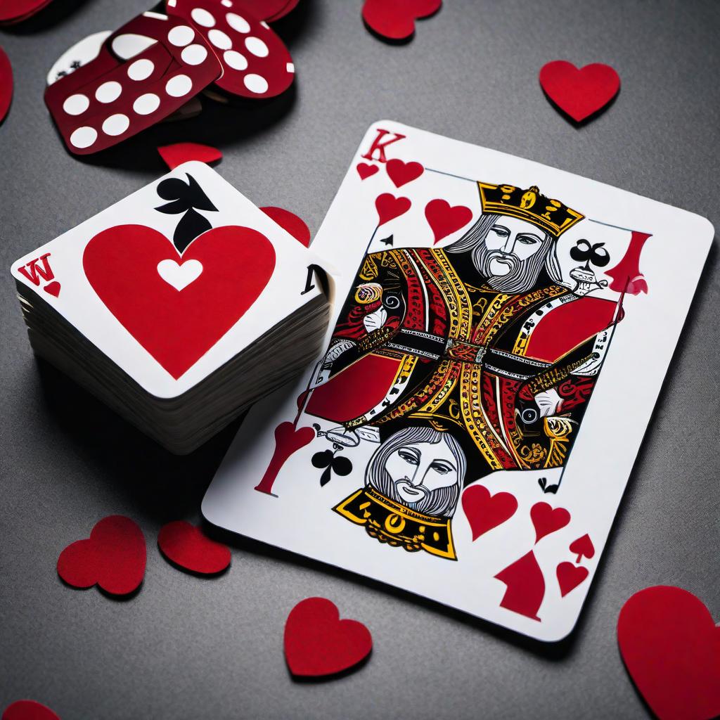  Create a logo and a flyer design for 'The King of Hearts Poker Club'. Logo: Emphasize the 'King of Hearts' playing card, incorporating elements like crowns, hearts, and a poker theme. Use bold, royal colors like red, gold, and black to convey a sense of prestige and excitement. Flyer: Create an eye-catching flyer for 'The King of Hearts Poker Club'. Highlight the free Texas Hold'em tournaments and the cash prizes. Include the following text details: 'Venue: The Court Street Neighborhood Grille, Dallas, Oregon. Tournaments every 2nd & 4th Sunday of the Month. Sign in at 2pm, cards in the air at 2:30pm. Late entry until 3:45pm.' Add the slogan 'We will see you on the Felt'. Use a mix of vibrant colors and poker-related imagery (such as pl hyperrealistic, full body, detailed clothing, highly detailed, cinematic lighting, stunningly beautiful, intricate, sharp focus, f/1. 8, 85mm, (centered image composition), (professionally color graded), ((bright soft diffused light)), volumetric fog, trending on instagram, trending on tumblr, HDR 4K, 8K