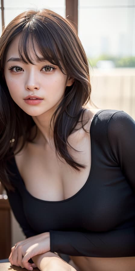  Small breasts, nude, (Masterpiece, BestQuality:1.3), (ultra detailed:1.2), (hyperrealistic:1.3), (RAW photo:1.2),High detail RAW color photo, professional photograph, (Photorealistic:1.4), (realistic:1.4), ,professional lighting, (japanese), beautiful face, (realistic face)