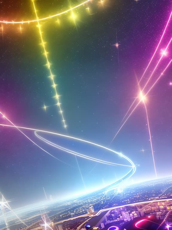  Cute musical notes and sparkling stars and gems wallpaper