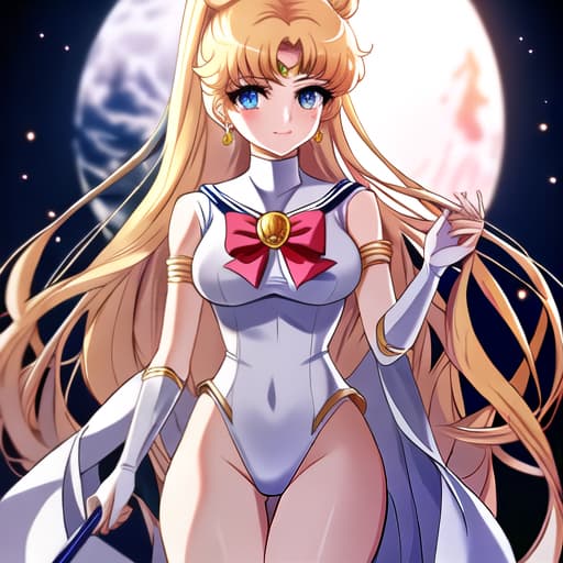  Sailor moon. hyperrealistic, full body, detailed clothing, highly detailed, cinematic lighting, stunningly beautiful, intricate, sharp focus, f/1. 8, 85mm, (centered image composition), (professionally color graded), ((bright soft diffused light)), volumetric fog, trending on instagram, trending on tumblr, HDR 4K, 8K