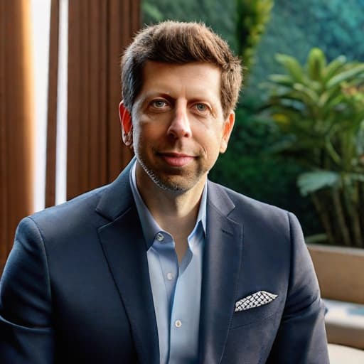  Sam Altman thinks giving everyone ‘a slice of GPT’ could pay for UBI hyperrealistic, full body, detailed clothing, highly detailed, cinematic lighting, stunningly beautiful, intricate, sharp focus, f/1. 8, 85mm, (centered image composition), (professionally color graded), ((bright soft diffused light)), volumetric fog, trending on instagram, trending on tumblr, HDR 4K, 8K