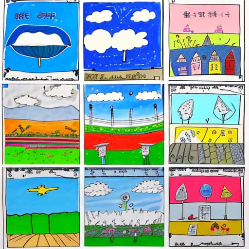  Make an English poster drawn by a primary school student about the application of new materials ，