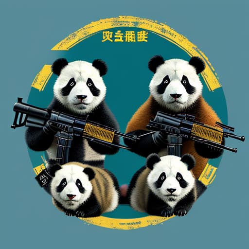  Panda Legion armed with Type 95 weapons