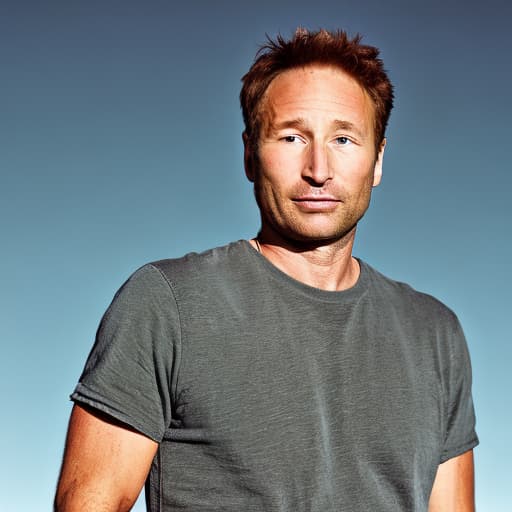 portrait+ style david duchovny queer face