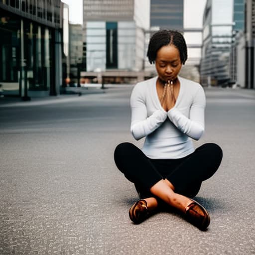 lnkdn photography woman sitting in prayer