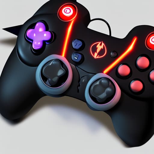  Bat signal but a gaming controller instead of bat sign