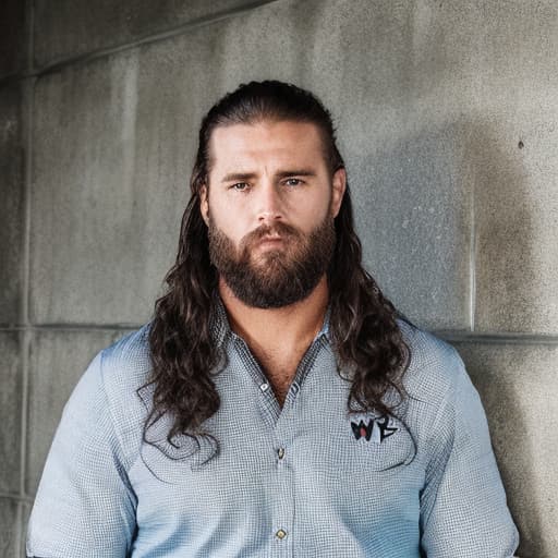 portrait+ style wwe queer brunette very cute brunette dilf dude face