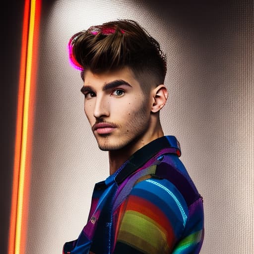 portrait+ style joey graceffa homosexual queer face